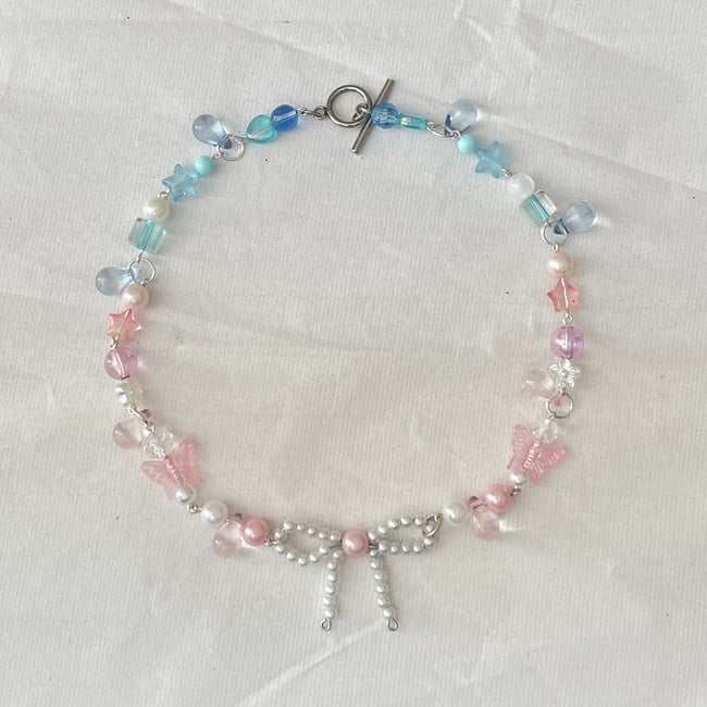 'twilight' bow necklace