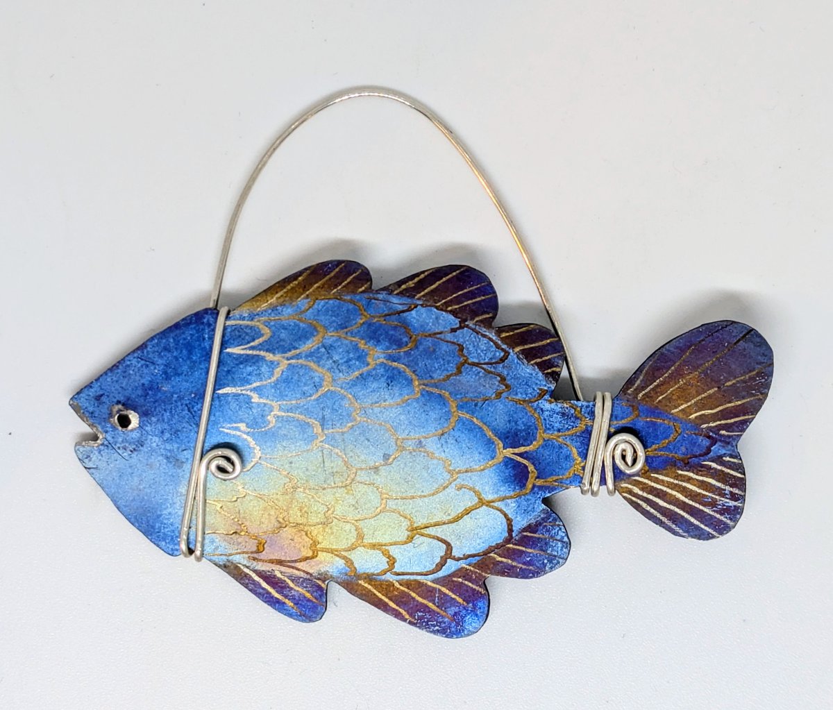 Image of Titanium Fish Pin