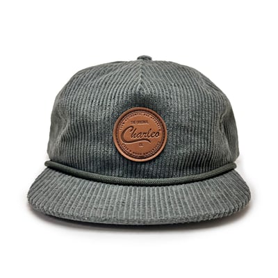 Image of Leather Seal Rope Snapback Cap