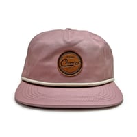 Image 1 of Leather Seal Rope Snapback Cap