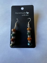 Image 1 of Ocean Jasper Earrings 