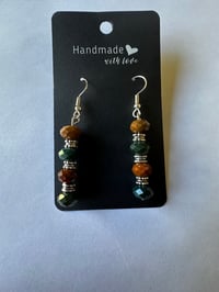 Image 3 of Ocean Jasper Earrings 