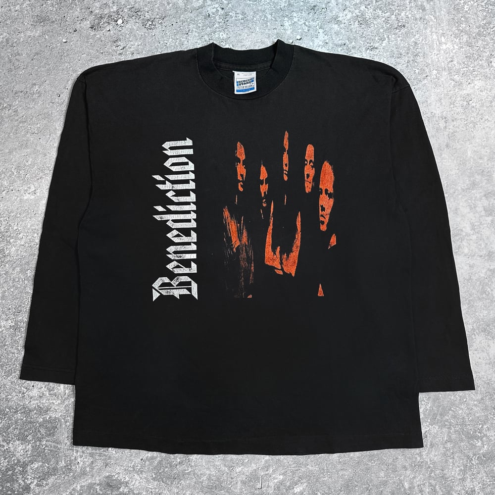 *Rare* Benediction 1990’s ‘World Tour’ Longsleeve Shirt