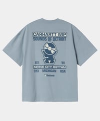 Image 2 of CARHARTT WIP_HARTTRONIX T-SHIRT :::FROSTED BLUE:::