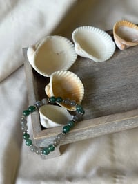 Image 1 of Moss Agate and Labradorite Bracelet 