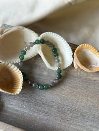 Image 3 of Moss Agate and Labradorite Bracelet 