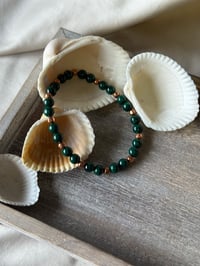 Image 2 of Malachite and Copper Bracelet 