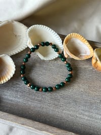 Image 3 of Malachite and Copper Bracelet 