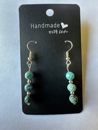 Image 2 of Turquoise Earrings 