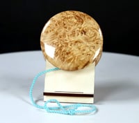 Image 1 of Stabilized Box Elder Burl yo-yo, #2025-025