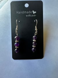 Image 3 of Amethyst Earrings 