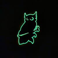 Image 2 of Night Owl Patch (Glows in the dark!)