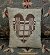 Coverlet Heart Pillow