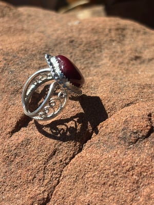 Image of Rosarita Heart Filigree Ring