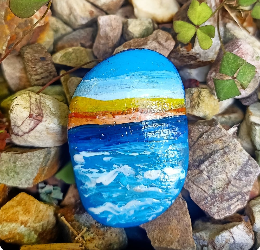 Image of Northern Rivers Sunset Brooch 