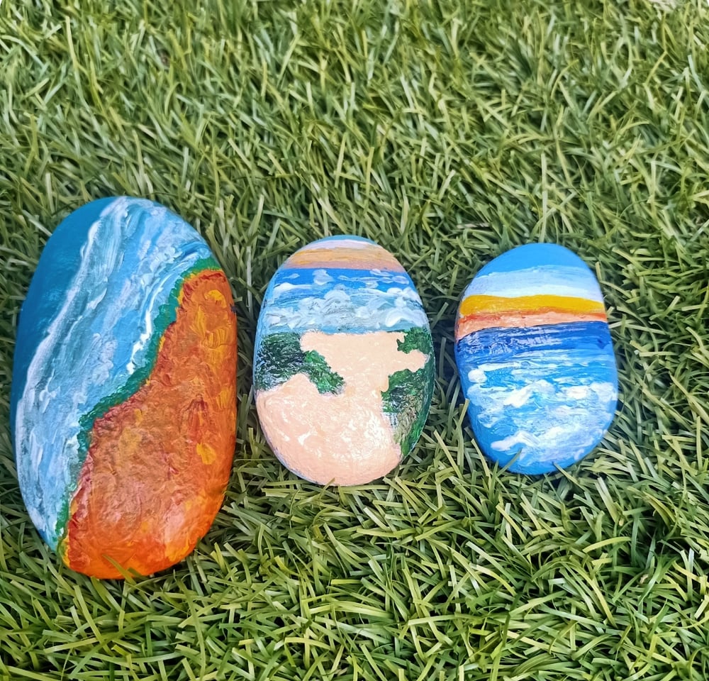 Image of Northern Rivers Sunset Brooch 