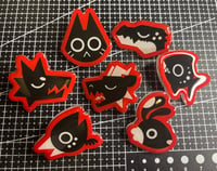 Image 2 of Edgy Critters 2" Mystery Pins