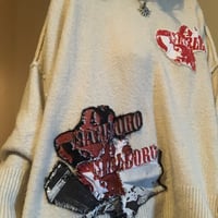 Image 3 of MARLBORO PATCHWORK SWEATER #2