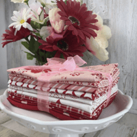 Image 1 of I LOVE US VALUE PACK 10pc FQ Bundle by Sandy Gervais for Riley Blake Designs