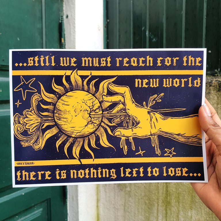 Still We Must Reach Print