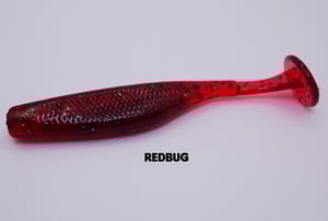 Image of 3.8" Paddle Tail Minnow (8pk) (Various Colors)