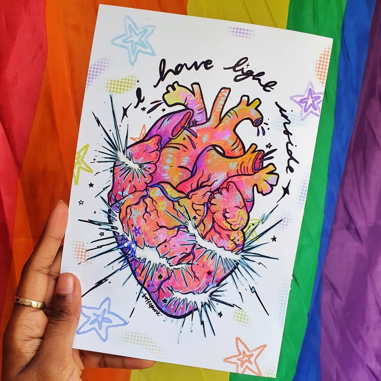 I Have Light Inside Print