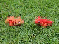 Image 1 of Red/Orange Tiny T-rex