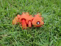 Image 2 of Red/Orange Tiny T-rex