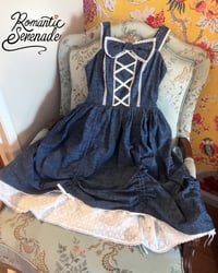 Image 1 of Chambray Bustle JSK