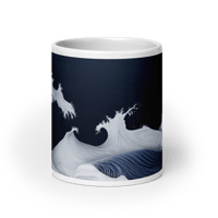 Image 4 of Whitecap White Glossy Mug