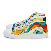 Image 8 of Sunrise Women’s High Top Canvas Shoes