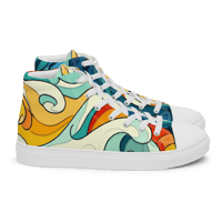 Image 7 of Sunrise Women’s High Top Canvas Shoes