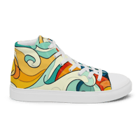 Image 15 of Sunrise Women’s High Top Canvas Shoes
