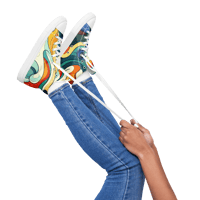 Image 21 of Sunrise Women’s High Top Canvas Shoes