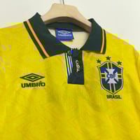 Image 2 of Brazil 91/93 Umbro Home Jersey