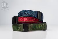 Image 1 of Custom Breakaway ID Tag 1" Dog Collar
