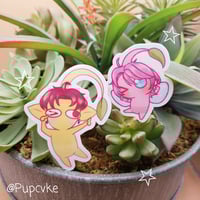 Image 3 of Dandadan x Pikmin Vinyl Stickers