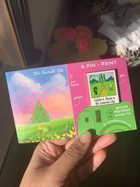 Image 5 of Wicked Polaroid Enamel Pin + Print
