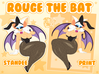 [ PREORDER ] Rouge The Bat Standee & Print