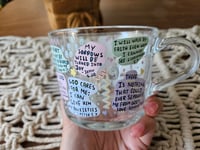 Image 2 of Faith in Every Sip Clear Mug