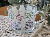 Image 4 of Faith in Every Sip Clear Mug