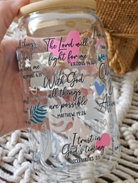 Image 1 of Peace Beyond Glass Cup