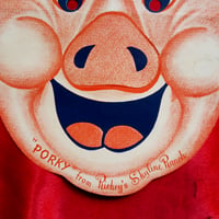 Image 3 of Porky - Rickey's Restaurant - Childrens Menu Mascot Mask (1960s) San Francisco, California