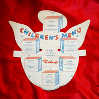 Image 4 of Porky - Rickey's Restaurant - Childrens Menu Mascot Mask (1960s) San Francisco, California