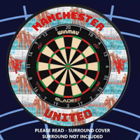 Image 5 of FOOTBALL CLUBS - DARTBOARD SURROUND COVER - PLEASE READ DERSCRIPTION