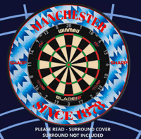 Image 7 of FOOTBALL CLUBS - DARTBOARD SURROUND COVER - PLEASE READ DERSCRIPTION
