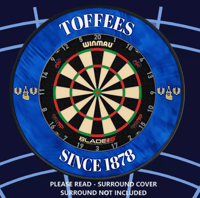 Image 11 of FOOTBALL CLUBS - DARTBOARD SURROUND COVER - PLEASE READ DERSCRIPTION