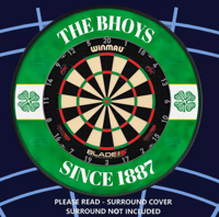 Image 15 of FOOTBALL CLUBS - DARTBOARD SURROUND COVER - PLEASE READ DERSCRIPTION