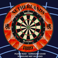 Image 21 of FOOTBALL CLUBS - DARTBOARD SURROUND COVER - PLEASE READ DERSCRIPTION
