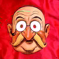 Image 1 of Lord Plushbottom (The Moon Mullins Family) - Einson Freeman Co. Promotional Paper Mask (1933)